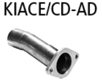 Adaptador para montar el silenciador trasero para Hyundai y KIA KIACE/CD-AD