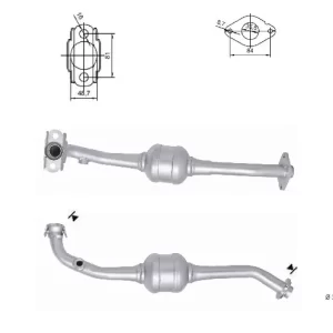 Catalizador TOYOTA IQ 1.0i 12V