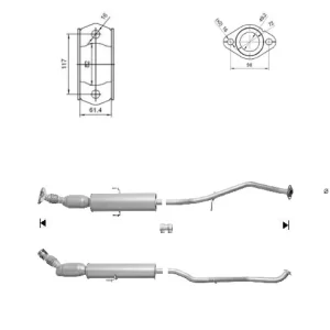 Catalizador TOYOTA VERSO 2.0TD