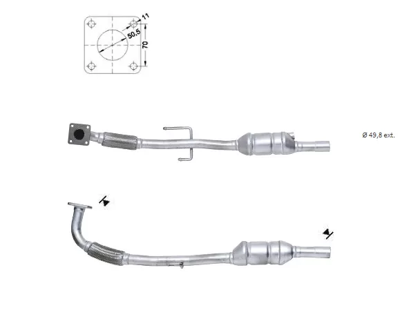 Catalizador VW LUPO 1.4i 16V