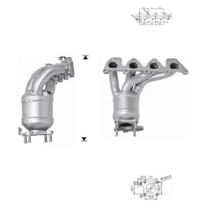 Catalizador AUDI A2 1.4i