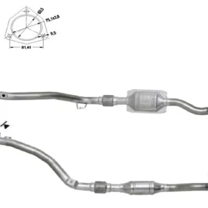 Catalizador AUDI A6 IZQUIERDO