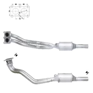 Catalizador AUDI SEAT SKODA VW