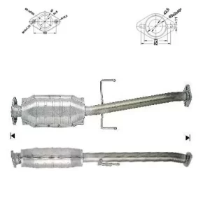 Catalizador MAZDA MX3 1.6i