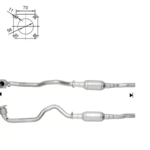 Catalizador SEAT TOLEDO 1.4i 16V