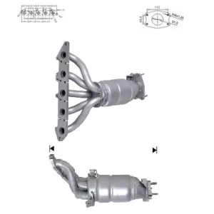 Catalizador VOLVO S80 2.4i