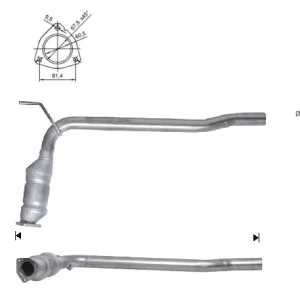 Catalizador VW TR 1.9TD