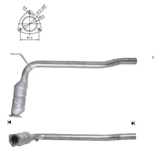 Catalizador VW TR 2.5TD