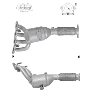 Catalizador FORD FIESTA 1.25i 16V