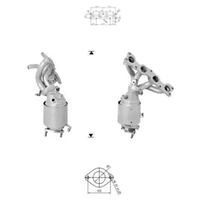 Catalizador HYUNDAI SONATA 2.0i VVTi