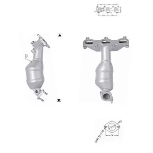 Catalizador HYUNDAI TUCSON 2.7i V6