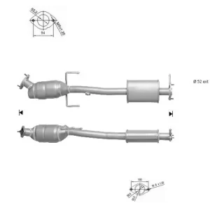 Catalizador LANCIA LYBRA 1.8i