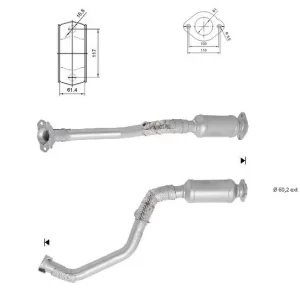 Catalizador LEXUS NX330h 2.5i