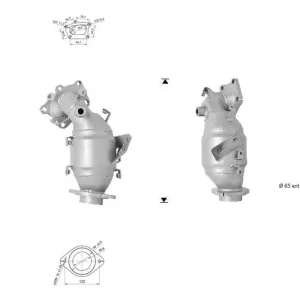 Catalizador MAZDA CX-7 2.3i Turbo