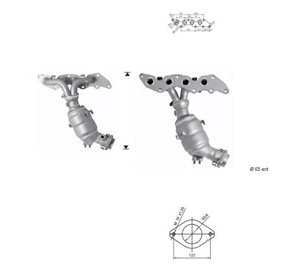 Catalizador MAZDA MX5 1.8i 16V