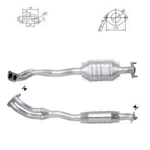 Catalizador MAZDA MX5 1.6i B6