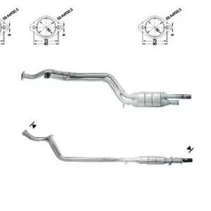 Catalizador MERCEDES W124, T124