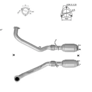 Catalizador MERCEDES A200 2.0i 16V
