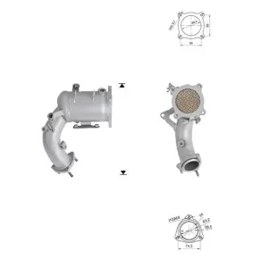 Catalizador MERCEDES A200 2.0i 16V Turbo