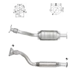 Catalizador RENAULT MEGANE RX4