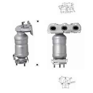 Catalizador SEAT CORDOBA 1.2i 12V