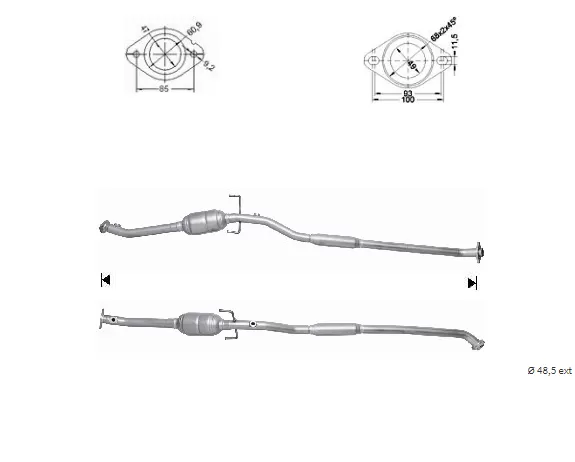 Catalizador TOYOTA RAV 4 1.8i