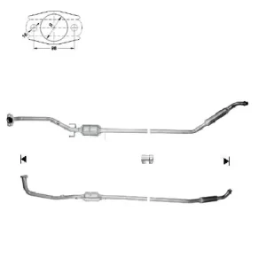 Catalizador TOYOTA PASEO 1.5I 16v