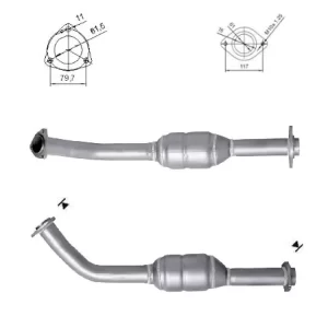 Catalizador TOYOTA LAND CRUISER 3.0TD