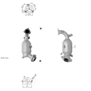 Catalizador TOYOTA VERSO 1AD-FTV