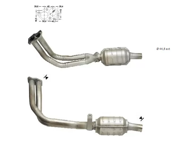 Catalizador VOLKSWAGEN POLO 1.0i