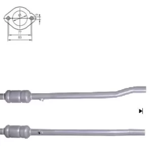 Catalizador AUDI A3 1.6i 16V FSI