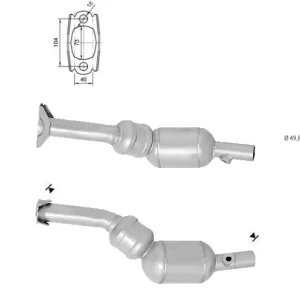 Catalizador RENAULT FLUENCE 1.6i