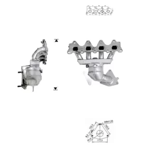 Catalizador RENAULT LAGUNA 2.0i 16V IDE
