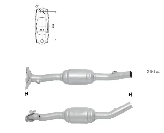 Catalizador RENAULT LAGUNA 2.0i