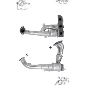 Catalizador ROVER 45 2.0i V6