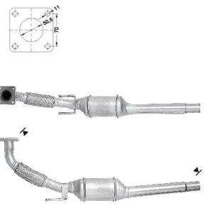 Catalizador SKODA OCTAVIA 1.9SDi