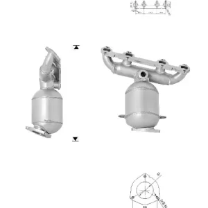 Catalizador VW GOLF V 2.0D SDi