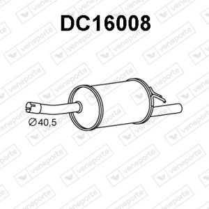 Silenciador trasero 200103945R-
