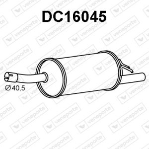 Silenciador trasero 200100777R-