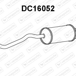 Silenciador trasero 200102447R-