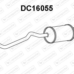 Silenciador trasero 200104553R-200107032R-