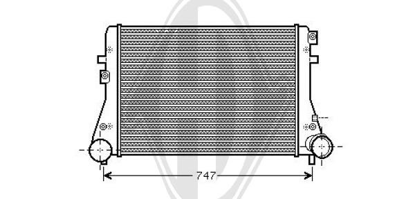 Radiador de aire de admisi¢n 1K0145803AF