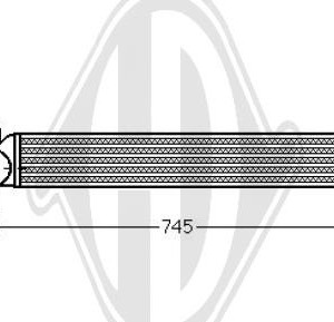 Radiador de aire de admisi¢n 6RF145805A