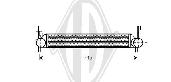 Radiador de aire de admisi¢n 6RF145805A