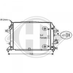 Radiador de aire de admisi¢n 13213402