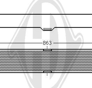 Radiador de aire de admisi¢n 0384K1