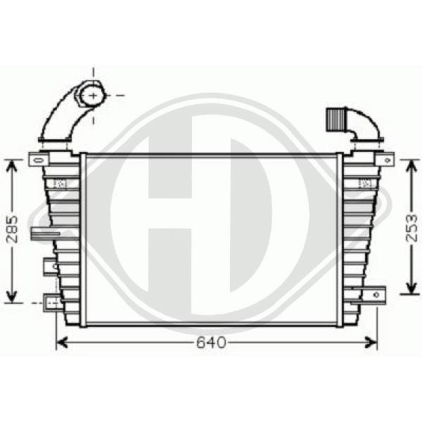 Radiador de aire de admisi¢n 13231458