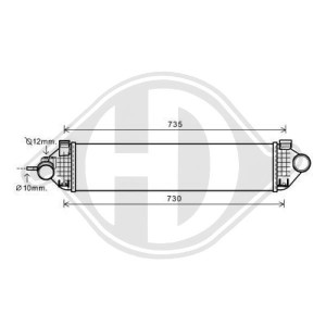 Radiador de aire de admisi¢n 1699563