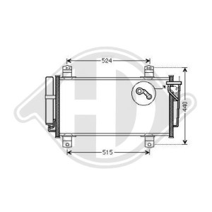 Condensador, aire acondicionado GSYD6148ZA