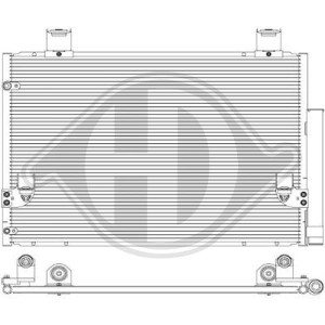 Condensador, aire acondicionado 884600K010